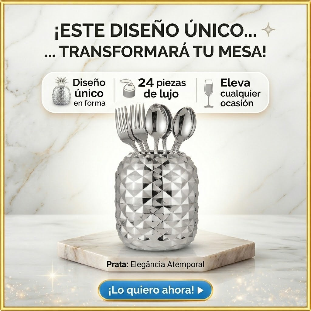 TropicalSet  24 piezas Haz que tu comedor hable por ti: moderno, vibrante y único 🟡Aprovecha el 50% DCTO solo por tiempo limitado
