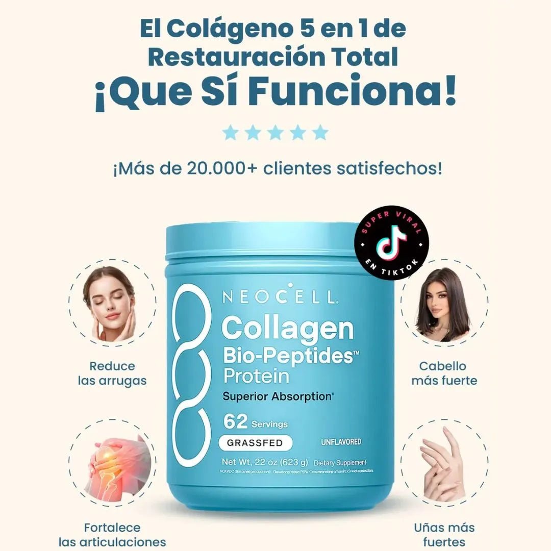 Collagen Brillo| Recupera la firmeza y brillo natural de tu juventud