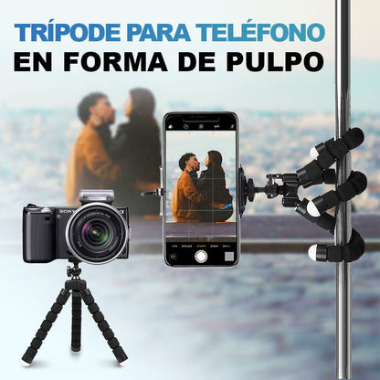 OctoFlex – Soporte Flexible y Antideslizante para Celular