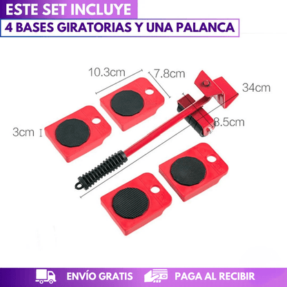 Set de Bases Móviles Promo 🎁5 en 1🎁