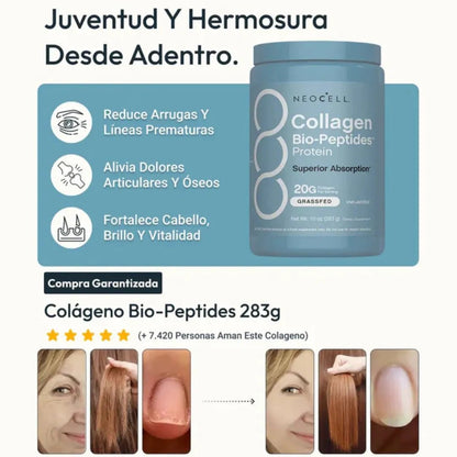 Collagen Brillo| Recupera la firmeza y brillo natural de tu juventud