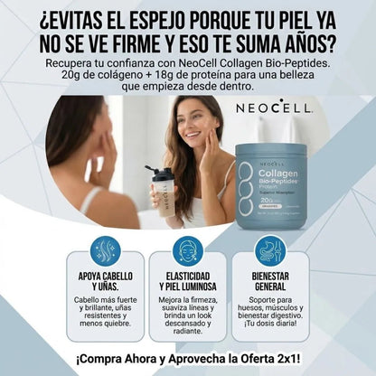 Collagen Brillo| Recupera la firmeza y brillo natural de tu juventud