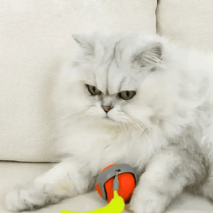 TailPlay 2.0 – Pelota Inteligente Con Cola Para Gatos