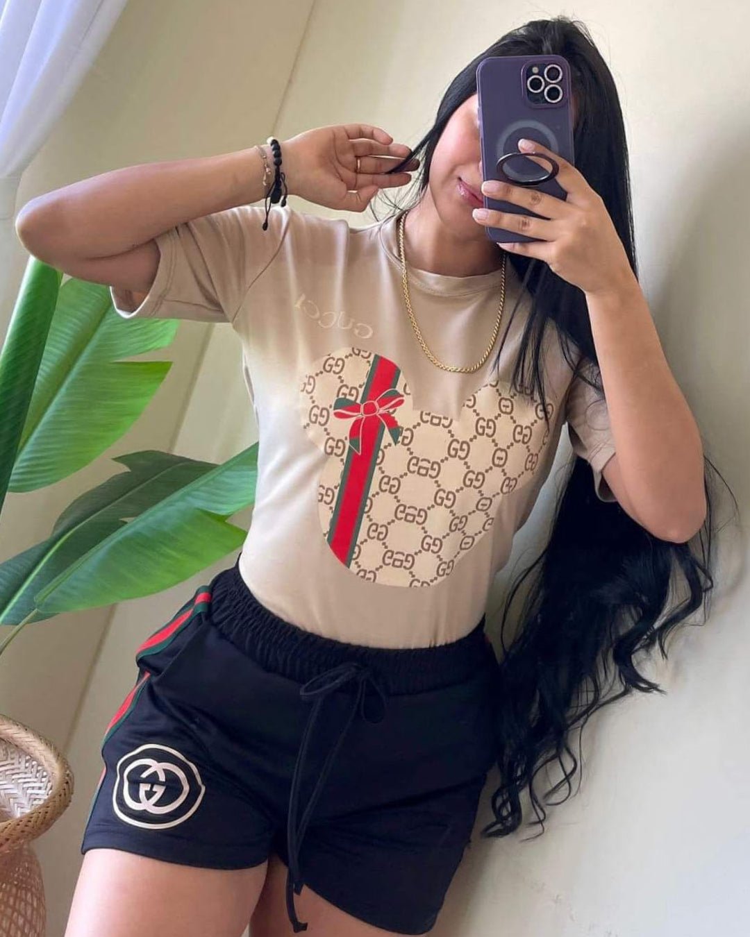 Golden Line Set - Conjunto short y camiseta - [PROMOCIÓN DISPONIBLE SOLO HOY]