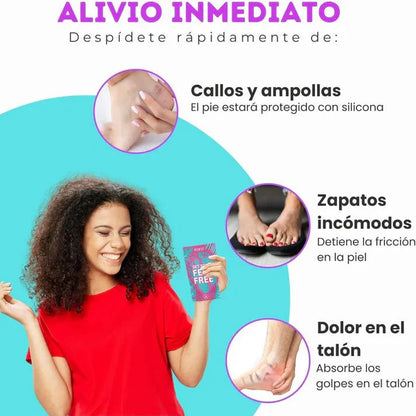 PasoConfort Talonera de Silicona Premium Acaba con los Dolores - [PROMOCIÓN DISPONIBLE SOLO HOY]