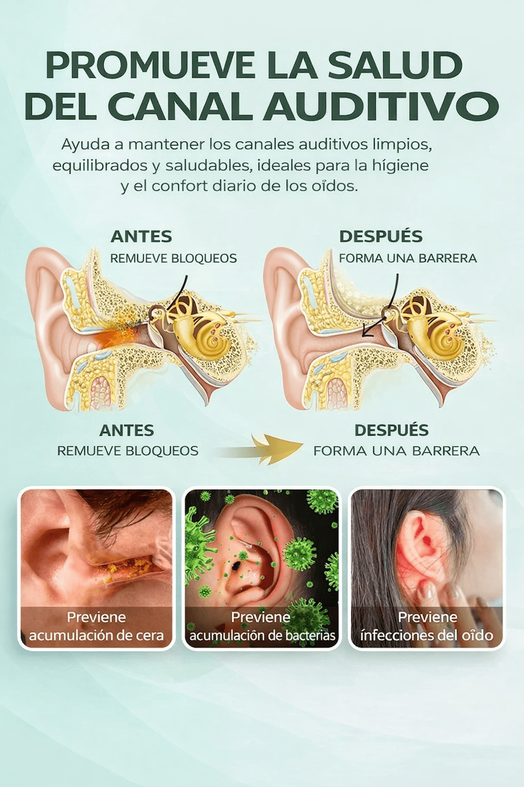 SOLUCION PARA EL CUIDADO DEL OIDO KREAIN EAR CARE