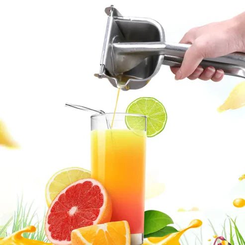 JuiceMaster – Exprimidor Metálico para Jugo de Fruta Fresca