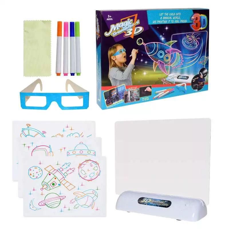 MAGICBOARD 3D Tablero Mágico OFERTA NAVIDAD🎁 + Obsequio gafas 3D🕶️