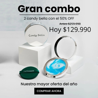Candy Bella | Gel prensado para control de grasa facial