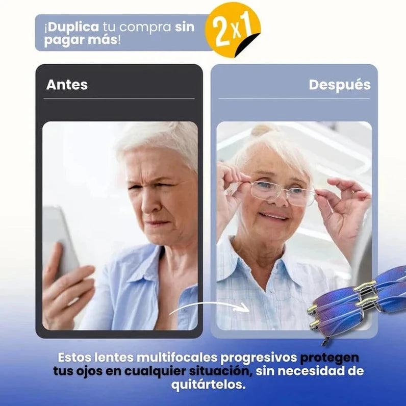 LENTES MULTIFOCALES TR90 - Promocion Especial 2x1