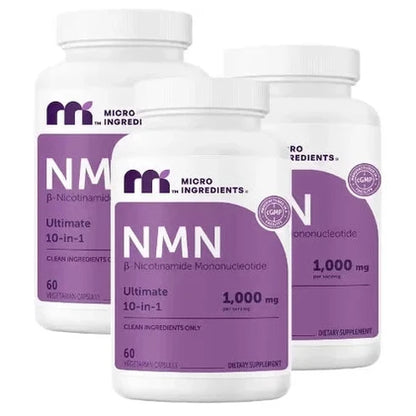NMN 1000mg Micro Ingredients - Renueva tu Piel y Energia