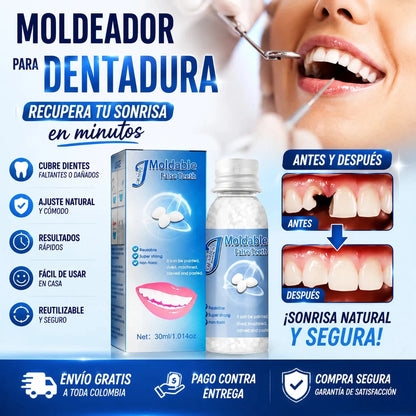 Resina Dental Moldeable: Sonrie Sin Miedo 😁