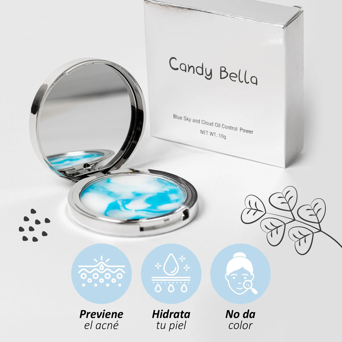 Candy Bella | Gel prensado para control de grasa facial