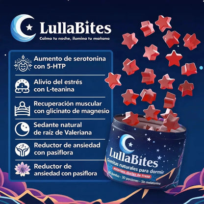LullaBites Sleep Gummies — Duerme mejor, vive mejor