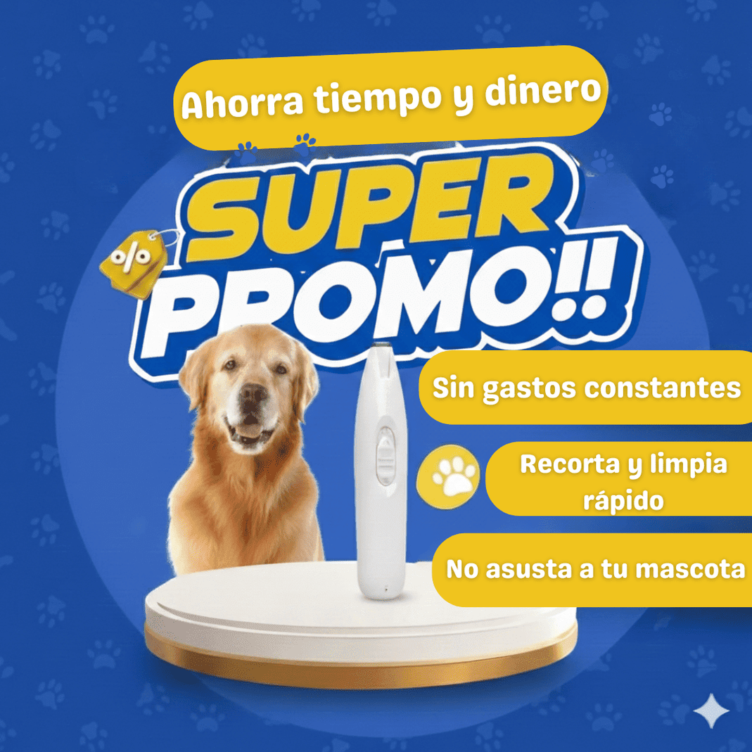 PETSHAVE Maquina Recorta Pelos para Mascotas - 1