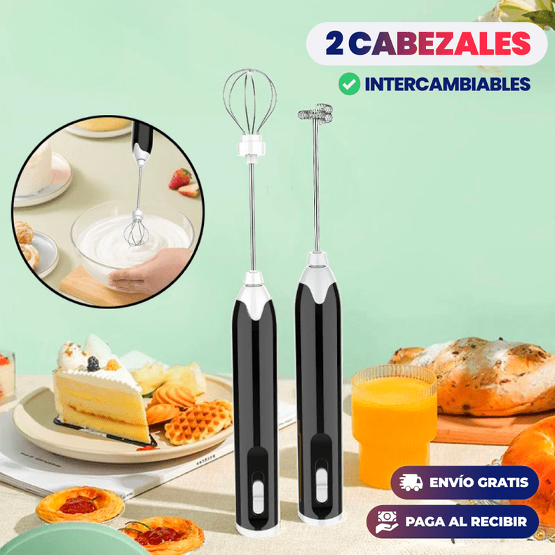 ESPUMADOR DE LECHE MULTIFUNCIONAL RECARGABLE - 2
