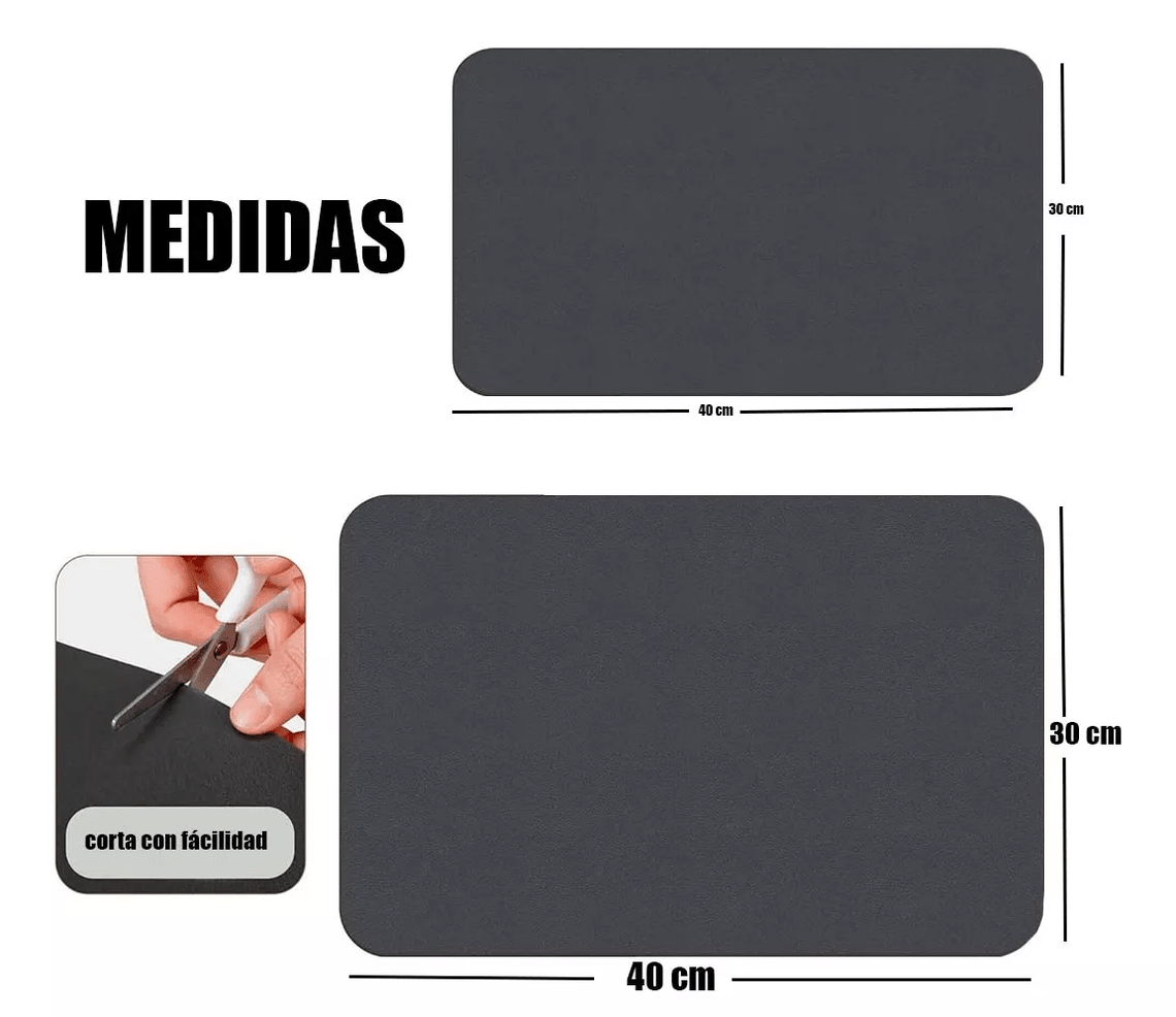 PROMO 2x1 Tapete Super Absorbente Antideslizante - 3