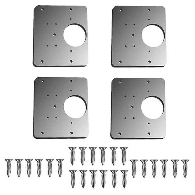 Platinas de reparación de bisagras x 4 Und. - 4