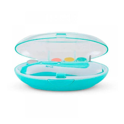 Kit cortaúñas eléctrico, lima eléctrica para bebés con cabezales intercambiables - 5