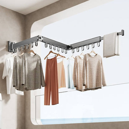 TendeOn Tendedero de Ropa Plegable 360° - [PROMOCIÓN DISPONIBLE SOLO HOY]