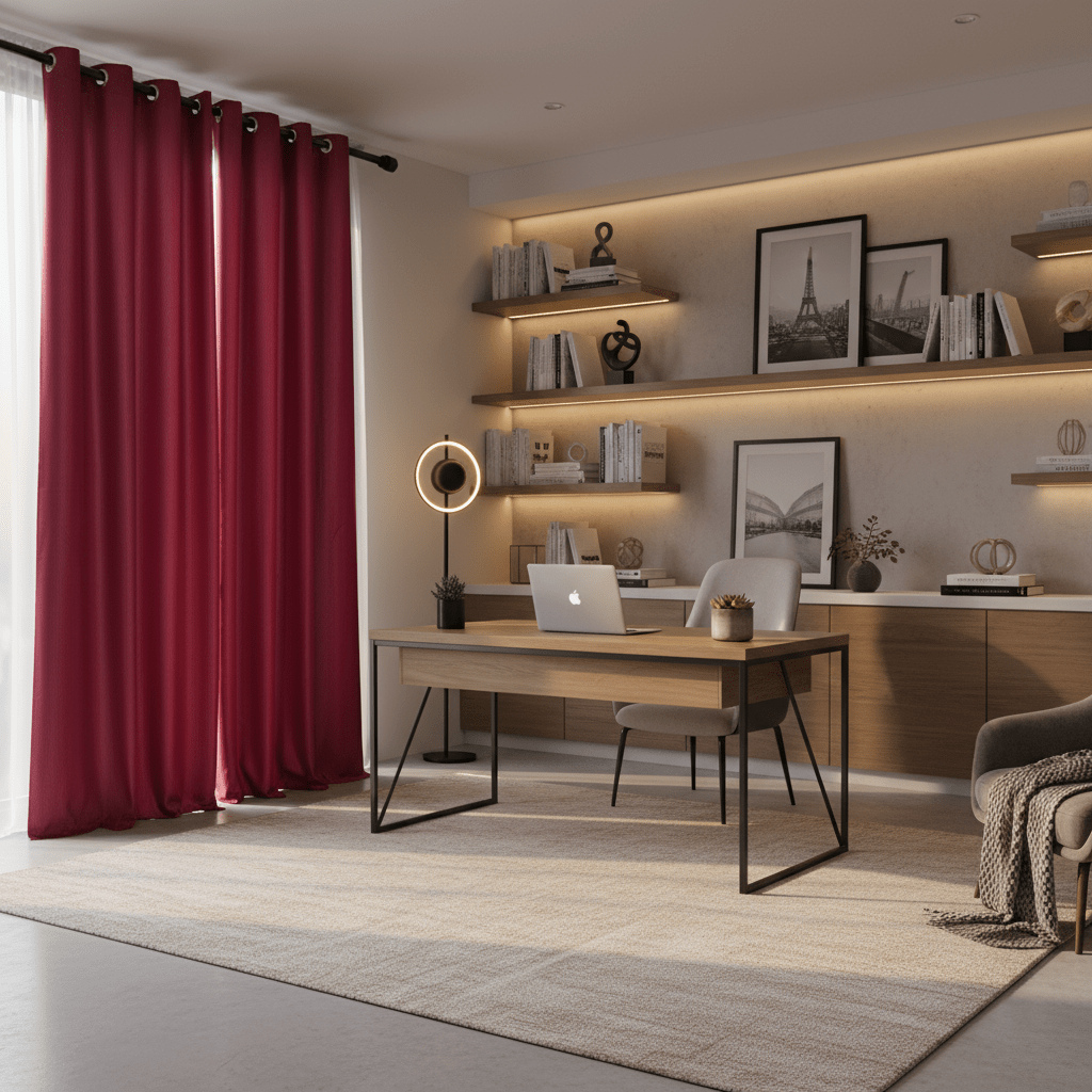 SombraLux | CORTINA PRESTIGE BLACKOUT CON VELO