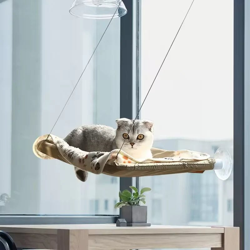 Hamaca Colgante Para Gatos Cama Ventana - [PROMOCIÓN DISPONIBLE SOLO HOY]