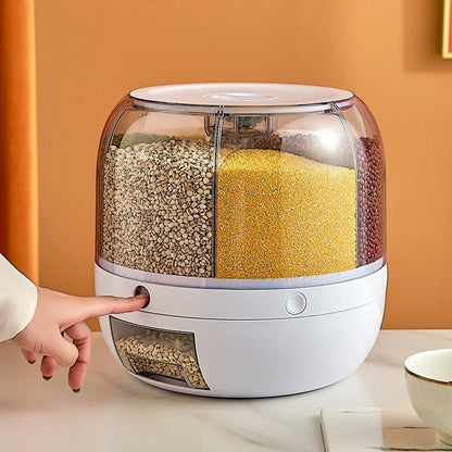GiraGranos Dispensador de Granos y Arroz Giratorio - [PROMOCIÓN DISPONIBLE SOLO HOY]