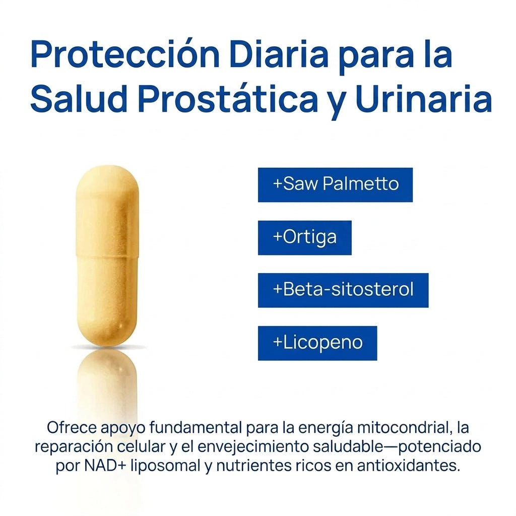 Suplemento Vantique NAD+ Para Hombres