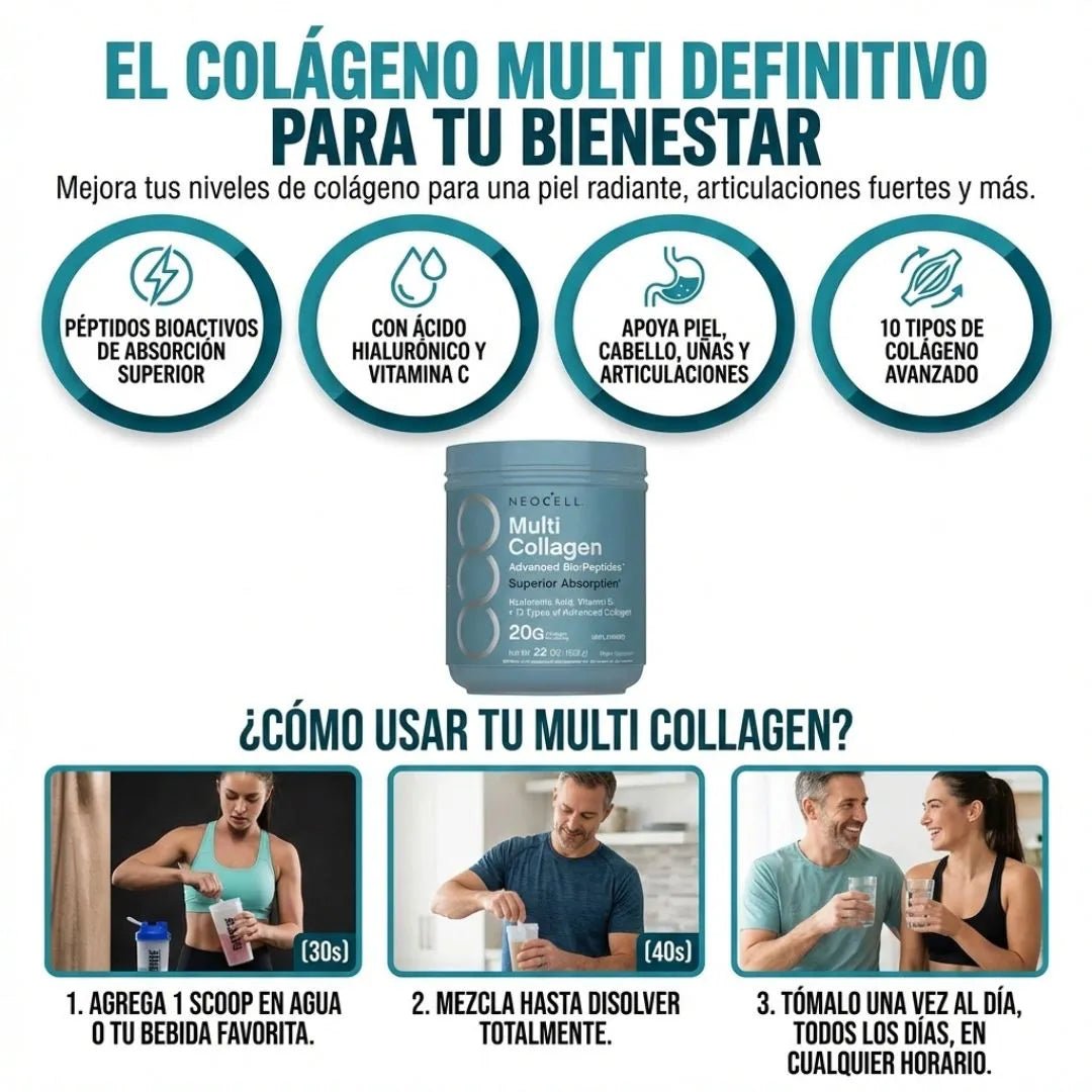 Collagen Brillo| Recupera la firmeza y brillo natural de tu juventud